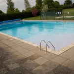 La piscina riscaldata della scuola King's Ely