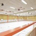 I campi da basket della scuola Lyceum Alpinum Zuoz