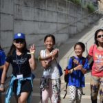 Gli studenti del centro estivo della scuola Lyceum Alpinum Zuoz
