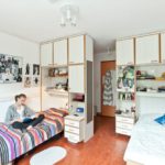 Una stanza doppia del residence della scuola Lyceum Alpinum Zuoz