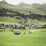 I campi di golf della scuola Lyceum Alpinum Zuoz