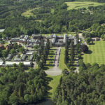 Una vista aerea della scuola Bell Wellington