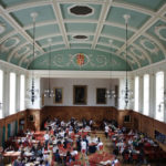 La sala da pranzo della scuola Bell Wellington