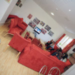 La sala comune del residence della scuola Bell Wellington