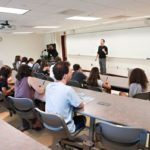 Gli studenti del programma arricchimento universitario della scuola Julian Krinsky Villanova University in classe