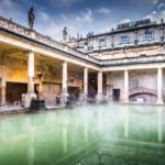 Le antiche Terme Romane di Bath, Inghilterra