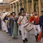 La Grande Sfilata in costume d'epoca del Jane Austen Festival di Bath, Inghilterra