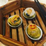 I dim sum a forma ti emoji, Shanghai, Cina