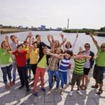 Gli studenti della scuola estiva internazionale di Ardmay House vanno in gita a Glasgow