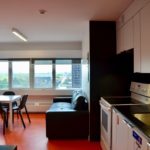La cucina e la sala comune del residence per studenti Tartu College