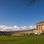 The Royal Crescent in Bath, England