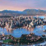 Panoramic view of Vancouver, Canada