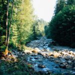 The Baden-Powell trail in Vancouver, Canada