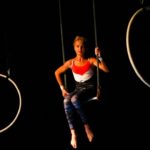 French Woods campers learn trapeze acts