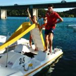 LINES Valbonne French Summer Program students on a boat trip