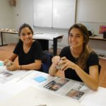 LINES Valbonne French Summer Program students have an arts and crafts lesson