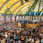 Il famosissimo Oktoberfest di Monaco di Baviera, Germania