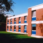 L'edificio dell'alloggio della scuola estiva della GLS Berlin Westend 