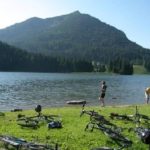 Gli studenti del GLS Munich Intensive Camp vanno in bici in montagna