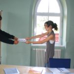 GLS Munich Castle Summer Camp students in the classroom