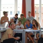 Gli studenti della scuola GLS Berlin College in classe