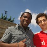 Gli studenti di GLS Berlin Westend visitano la Porta di Brandeburgo