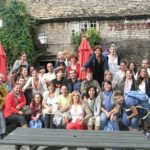 Studenti della Best in Bath che fanno una gita a Bathampton