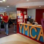 Reception del YMCA hotel 