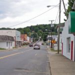 A street in Marlinton, West Virginia