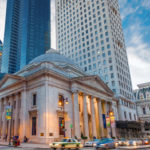 A glimpse of the city center of Philadelphia, United States of America