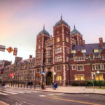 The exterior of the University of Pennsylvania in Philadelphia, United States of America