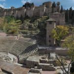 Anfiteatro Romano a Malaga, Spagna