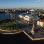 Vasilyevsky Island, one of the major islands of St. Petersburg
