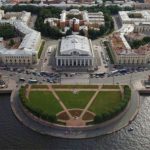 Vasilyevsky Island, one of the major islands of St. Petersburg