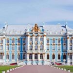 The Catherine Palace, outside St. Petersburg