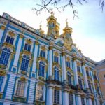 The Catherine Palace near St. Petersburg