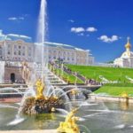 The fountains of Peterhof, Saint Petersburg