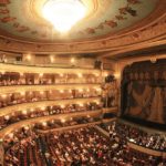 The interior of the Mariinsky Theater, St. Petersburg