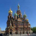 The Church of the Savior on Spilled Blood, one of the symbols of Saint Petersburg, Russia
