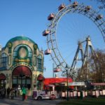 Il parco divertimenti Prater, a Vienna