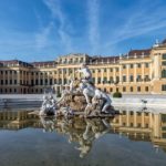 Il castello di Schoenbrunn di Vienna