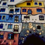 Le case coloratissime di Hundertwasser, nella parte orientale di Vienna