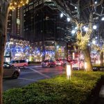 The Jing An Temple area in Shanghai, China, near the Silk Mandarin language school