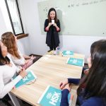 Silk Mandarin Shanghai students in the classroom