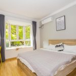 Bedroom of a Silk Mandarin Shanghai shared apartment