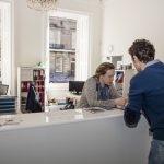 CES Edinburgh reception area