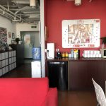 La lounge della scuola Hutong Pechino