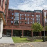 Il Trinity Hall della scuola di inglese Emerald Cultural Institute a Dublino, Irlanda