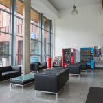 La student lounge del Trinity Hall, Dublino, Irlanda