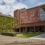 Il Trinity Hall della scuola di inglese Emerald Cultural Institute a Dublino, Irlanda